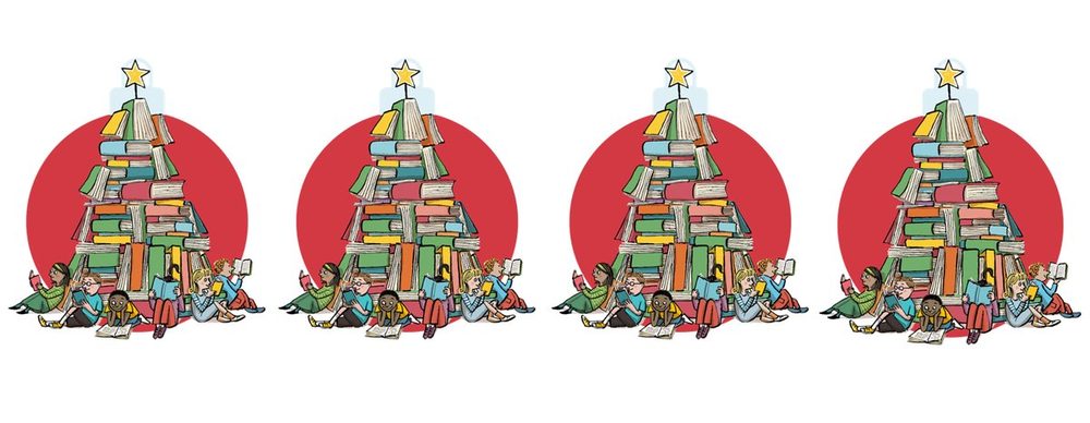 Schoolreaders book Christmas tree baubles